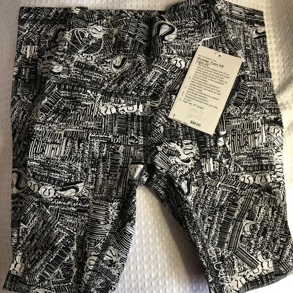 LULULEMON WUNDER TRAIN TIGHT HR 25” Size 2 - Picture 4 of 12